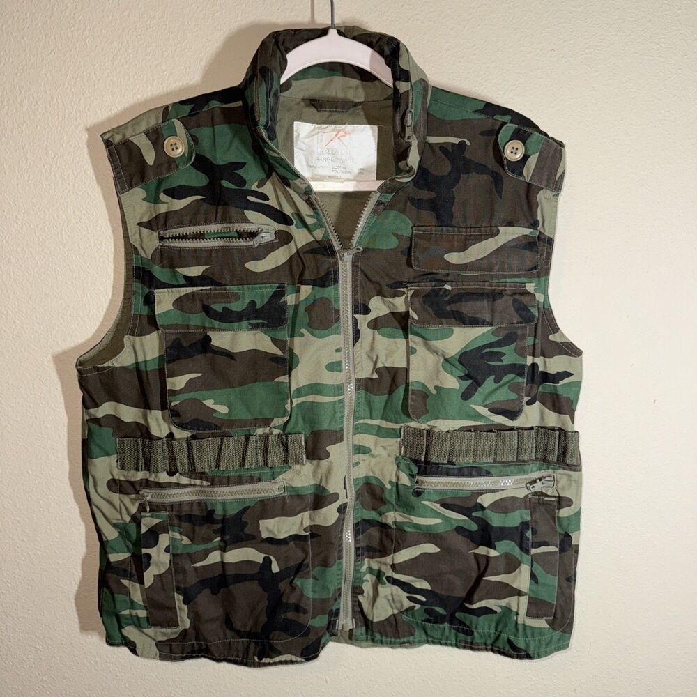 Rothco Men’s Ranger Vest Camo